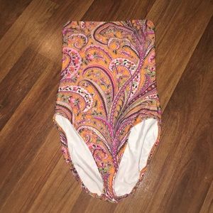 Women’s J. Crew swim suit.